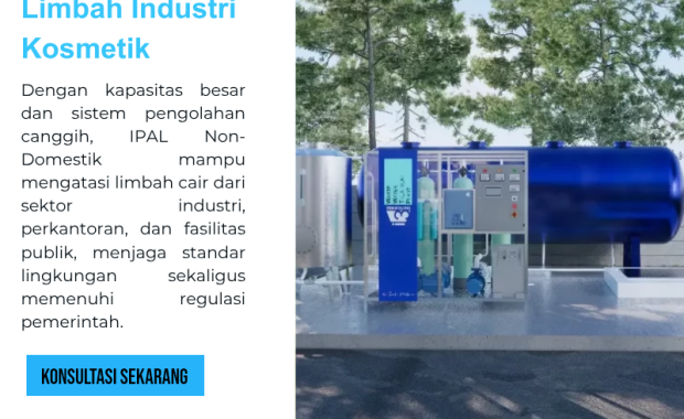 Pengolahan Air Limbah Industri Kosmetik